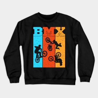 Eat Sleep BMX Repeat Gift Crewneck Sweatshirt